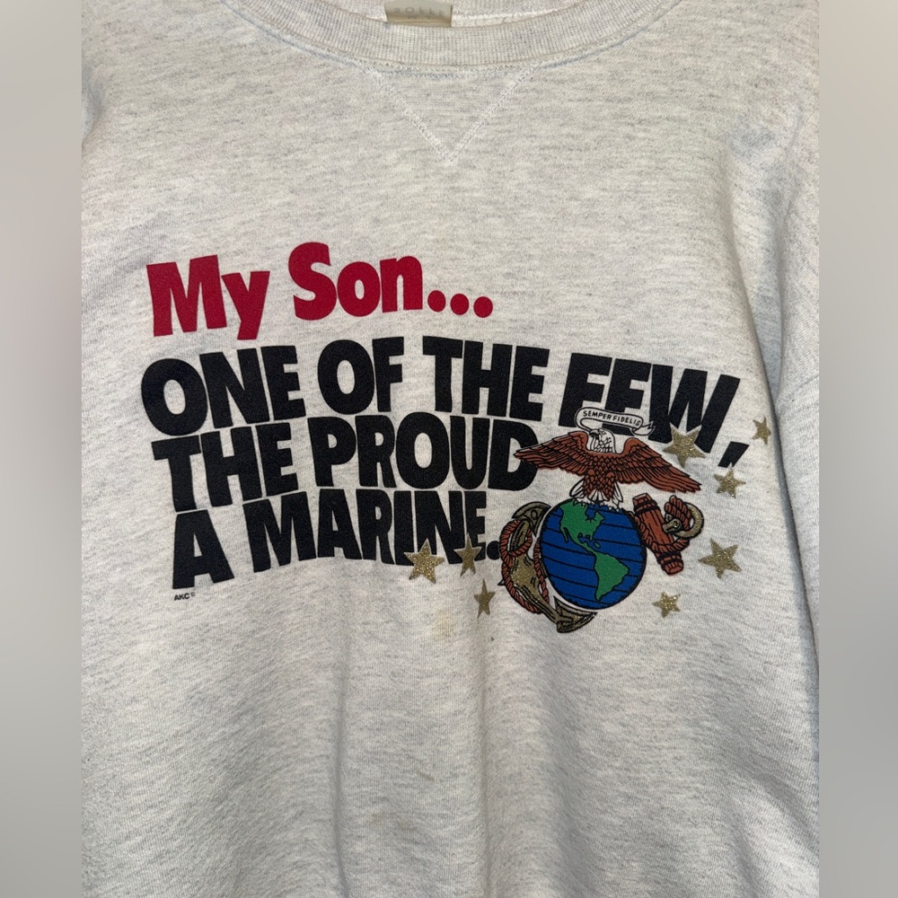 Vintage 90s Soffe US Marine Crewneck Sweatshirt